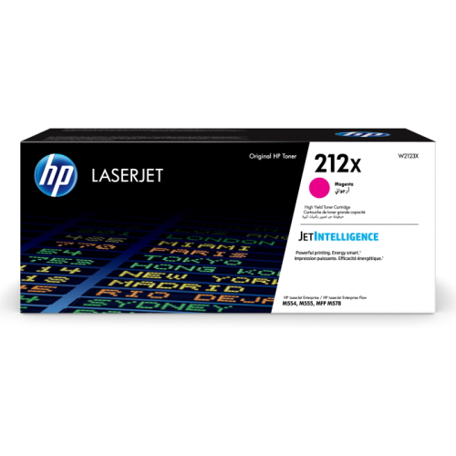 Картридж HP LaserJet 212X увеличенной емкости пурпурный, 10 тыс. стр. (W2123X)