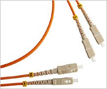 Патч-корд оптический , PVC, дуплексный, SC/ UPC-SC/ UPC, SM OS2, 1.5 м -2SC-2SC/ SU-1.5 (TWT-2SC-2SC/SU-1.5)