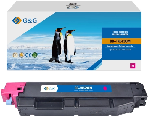 G&G toner-cartridge for Kyocera ECOSYS P7240cdn 13000 pages GG-TK5290M with chip гарантия 36 мес.