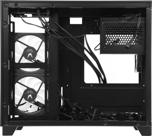 Корпус Formula Crystal Z9ML Floe черный без БП mATX 1xUSB3.0 1xUSB3.1 audio bott PSU фото 8