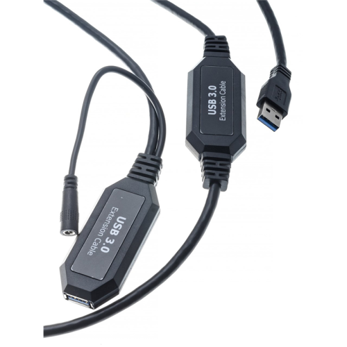 Кабель-адаптер/ Кабель-адаптер USB3.0-repeater, удлинительный активный <Am-->Af> 10м VCOM <CU827> (CU827-10M)