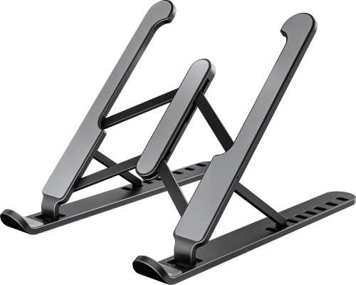 Подставка для ноутбука Buro BU-LS100 260x20x60мм 220г пластик ABS черный