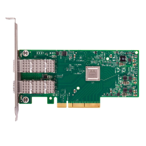 Сетевой адаптер Mellanox ConnectX-4 Lx EN network interface card, 10GbE dual-port SFP28, PCIe3.0 x8, tall bracket, 1 year (MCX4121A-XCAT)