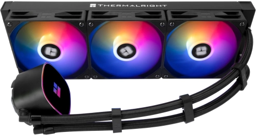 Система водяного охлаждения Thermalright Frozen Horizon 360 V2 ARGB Soc-AM5/AM4/1200/1700/1851 черный 4-pin 29.5dB Al Ret (F-HORIZON-360-BL-V2) фото 7