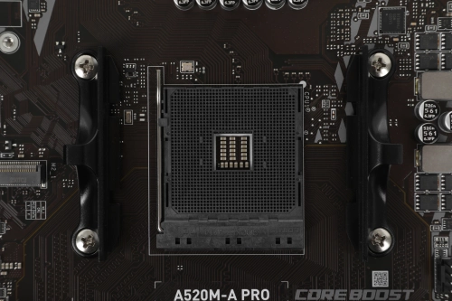Материнская плата/ MB MSI AMD A520 sAM4, 2xDDR4(64GB), DVI-D/HDMI 2.1, 1xPCIe 3.0x16, 1xPCIe 3.0, 1xLAN, 4xSATA 6Gb/s, 1xM.2, 4xUSB 3.2, 2xUSB 2.0, 1xPS/2, mATX (A520M-A PRO) фото 3