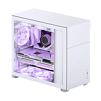 Корпус без блока питания/ Case JONSBO D41 STD, Midi-Tower, TG, no fan, 1xUSB-A 3.2 + 1xUSB-C 3.2, ATX, mATX White (D41 STD WHITE)
