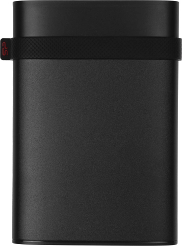 External HDD 2.5 2.0Tb Silicon Power Armor A85B <SP020TBPHD85BS3K> черный (USB3.2, противоударный MIL-STD-810G, пыле-влагозащищенный IP68, защита от давления до 500кг, держатель кабеля)
