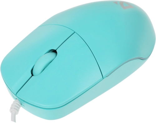 Мышь проводная AZORA MB-241 голубая 52243 DEFENDER фото 3