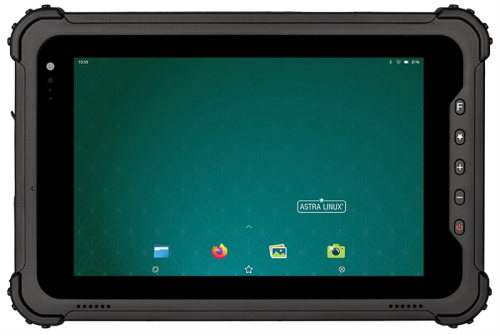 MIG T8X, 4gb/  64gb, 1200*1920 FHD, 5MP/  8MP, 4G LTE, Astra Linux SE v1.7 «Смоленск», Wi-Fi 2.4GHz/  5GHz, Bluetooth 4.2 BLE, NFC, 2D сканер, блок питания с кабелем (MGT8XPRO-46AL27S-51)