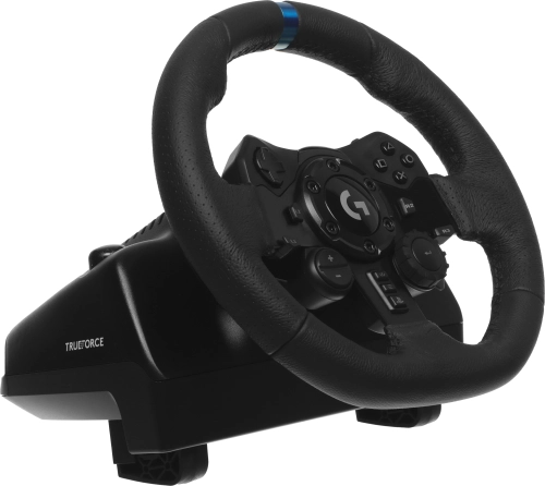 Руль Logitech G923 10кноп. (с педалями) черный (941-000165) фото 12