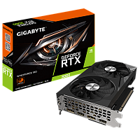 Видеокарта Gigabyte RTX3060 WINDFORCE 12GB GDDR6 192bit 2xDP 2xHDMI 2FAN RTL (GV-N3060WF2-12GD 2.0)