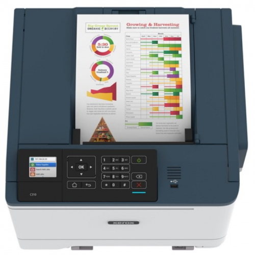 Принтер лазерный цветной Xerox C310V/ DNI A4, 1200x1200 dpi, 33 стр/ мин, дуплекс, USB/ LAN/ WiFi (C310V_DNI) фото 3