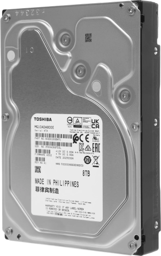 Жесткий диск/ HDD Toshiba SATA3 8Tb 3.5 Server 7200 256Mb 1 year warranty (replacement MG08ADA800E) (MG10ADA800E) фото 4