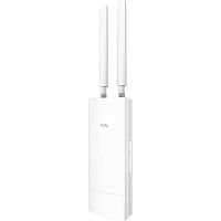 Точка доступа/ AX3000 High Power WiFi 6 Gigabit Outdoor Access Point, 2402Mbps at 5GHz + 574Mbps at 2.4GHz, 1 x Gigabit RJ45, 2 Detachable Antennas, 802.3at/802.3af PoE or 48V passive PoE, IP65 Waterproof, lightning protect (AP3000 OUTDOOR)