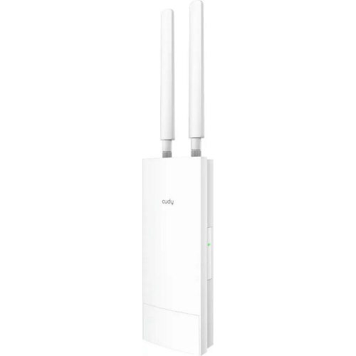 Точка доступа/ AX3000 High Power WiFi 6 Gigabit Outdoor Access Point, 2402Mbps at 5GHz + 574Mbps at 2.4GHz, 1 x Gigabit RJ45, 2 Detachable Antennas, 802.3at/802.3af PoE or 48V passive PoE, IP65 Waterproof, lightning protect (AP3000 OUTDOOR)