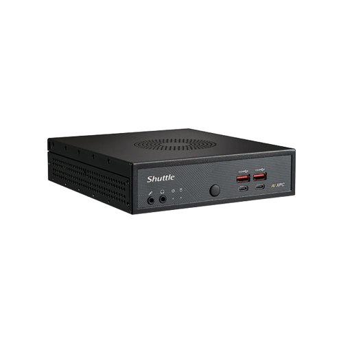 Мини ПК Shuttle NT10H, Intel Ultra5 125H, 2 x DDR5 SODIMM, no SSD, 120w PSU, VESA (77R-NT10H-001-SHU04-MDG) фото 3