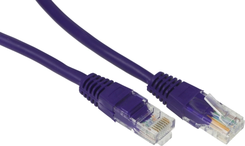 Патч-корд Premier PP12-1M/V 1000Гбит/с UTP 4 пары cat.5E CCA molded 1м фиолетовый RJ-45 (m)-RJ-45 (m)