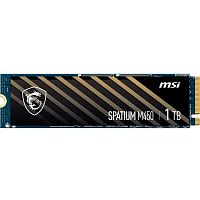 MSI SSD SPATIUM M450, 1000GB, M.2(22x80mm), NVMe, PCIe 4.0 x4, 3D TLC, R/W 3400/2500, IOPs , TBW 350, DWPD 0.19 (5 лет) (S78-440L0M0-P83)
