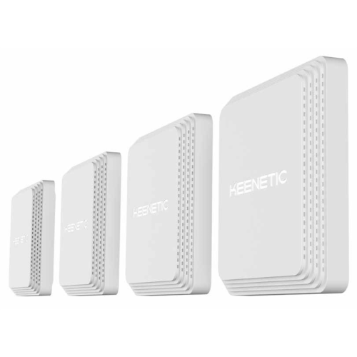 Маршрутизатор/ Keenetic Voyager Pro Pack (4-pack) Гигабитный интернет-центр с Mesh Wi-Fi 6 AX1800, анализатором спектра Wi-Fi, 2-портовым Smart-коммутатором, переключателем режима роутер/ретранслятор (KEENETIC VOYAGER PRO PACK (KN-3510))