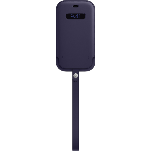 Чехол MagSafe для iPhone 12 12 Pro/ iPhone 12 12 Pro Leather Sleeve with MagSafe - Deep Violet (MK0A3ZE/A)
