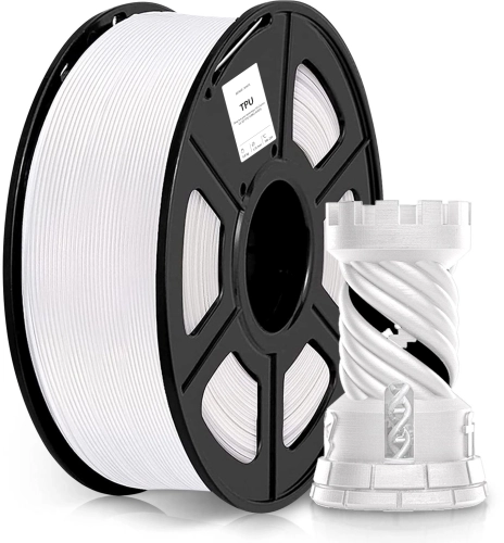 -/ Пластик для принтера 3D Cactus CS-3D-TPU-0.8KG-WHITE TPU d1.75мм 0.8кг L336м 1цв.