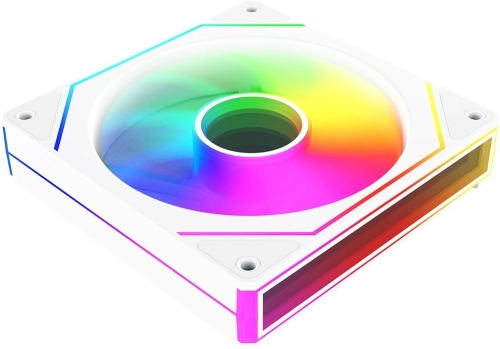 Вентилятор для корпуса Bloody CF-11 LCD ARGB 120х120x25 белый 4-pin 32дБ (упак.:1шт) (CF-11-ARGB120-WH) Ret фото 9