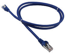 Патч-корд LANMASTER LSZH FTP кат.5e, 1.5 м, синий (LAN-PC45/S5E-1.5-BL)