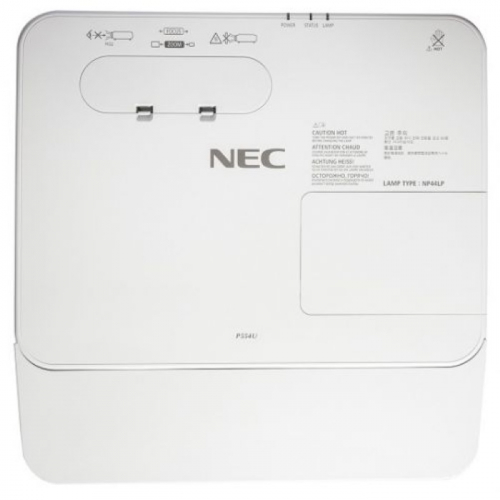 Проектор NEC P554U, LCD, WUXGA, 5500lm, 20000:1, White фото 4
