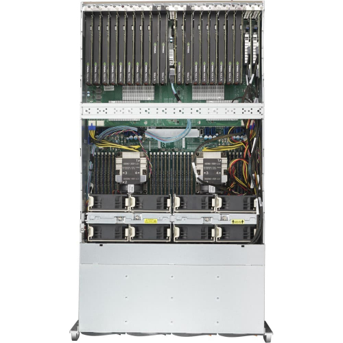 Серверная платформа SuperMicro SuperServer X11DPG-OT-CPU/ 2x LGA 3647/ x24 DIMM/ noHDD (up 24LFF)/ 2x 10Gb/ 4x 2000W (2+2) (SYS-6049GP-TRT) фото 2