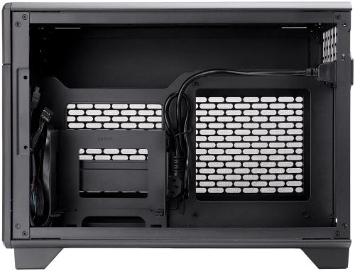 Корпус Thermaltake TR100 черный без БП miniITX 8x140mm 2x200mm 2xUSB3.0 1xUSB3.1 audio bott PSU (CA-11A-00S1NN-00) фото 3
