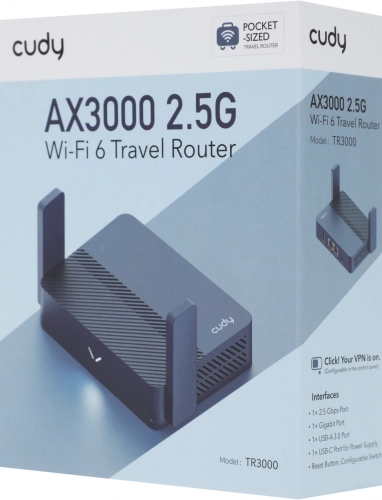 Маршрутизатор/ AX3000 2.5G Wi-Fi 6 Router with USB (TR3000) фото 6