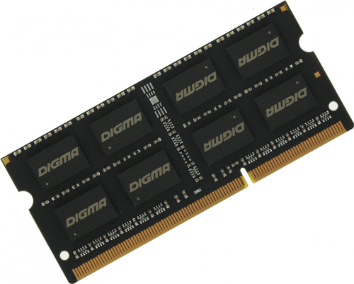 Память DDR3 8GB 1600MHz Digma DGMAS31600008D RTL PC3-12800 CL11 SO-DIMM 204-pin 1.35В dual rank Ret