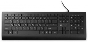 Клавиатура Оклик 155M черный USB slim (1678057)