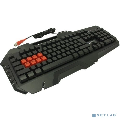 Клавиатура A-4Tech Bloody B3590R механическая черный/серый USB for gamer LED [1067613] (B765)