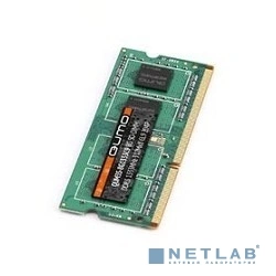 QUMO DDR3 SODIMM 8GB QUM3S-8G1333C9(R) PC3-10600, 1333MHz (QUM3S-8G1333C9R)