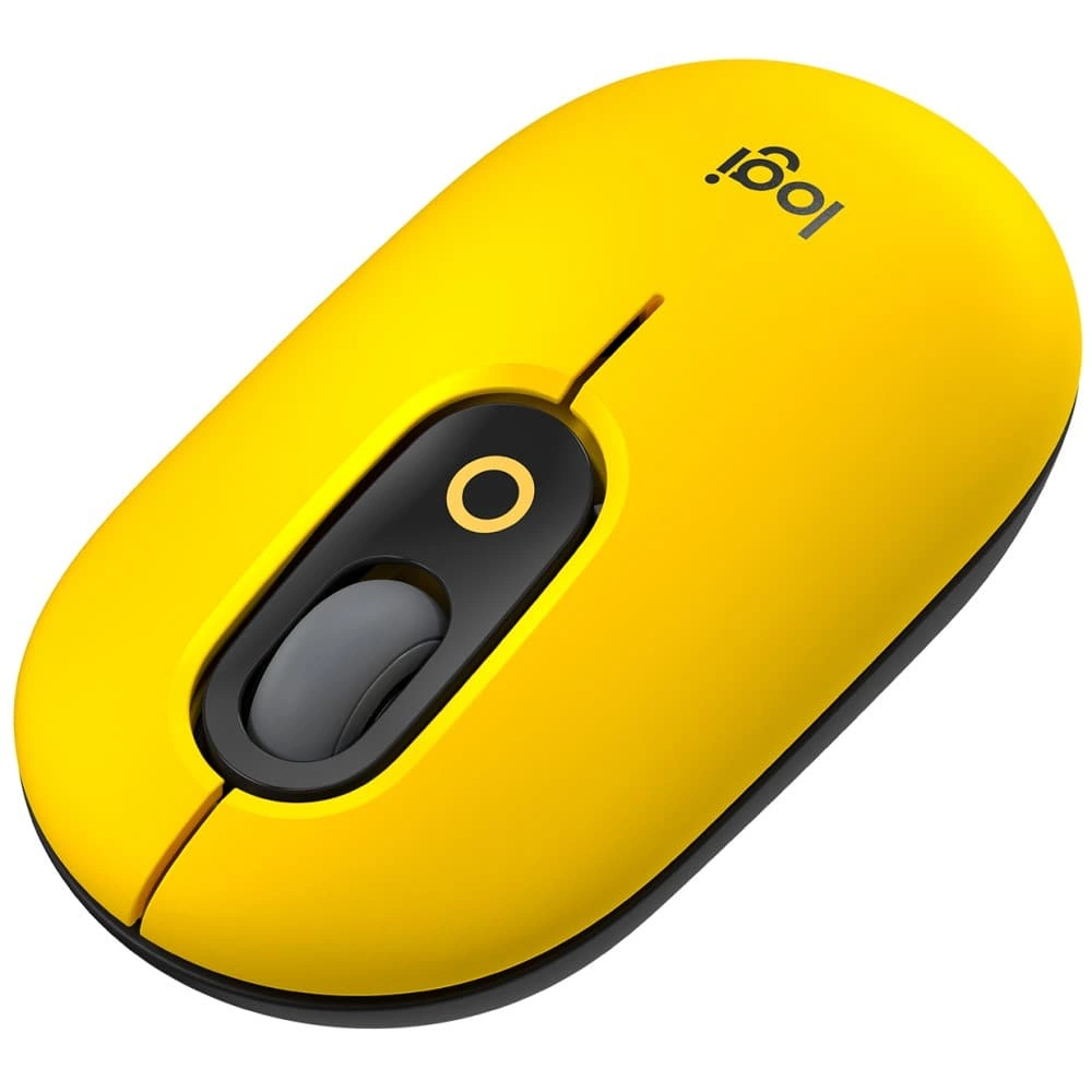 Мышь Logitech POP с кнопкой эмодзи желтая (910-006546)