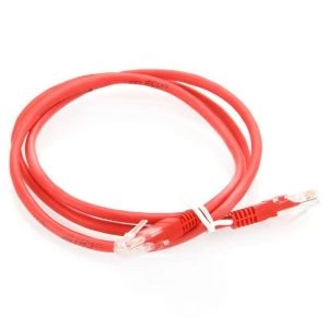 ITK Коммутационный шнур (патч-корд), кат.5Е UTP, 0,5м, красный (PC04-C5EU-05M)