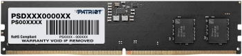 DDR 5 DIMM 8Gb 5200Mhz, PATRIOT Signature Line (PSD516G520081) (retail) (PSD58G520041)
