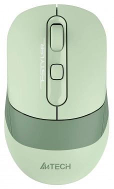 Мышь A4Tech Fstyler FB10C зеленый оптическая (2400dpi) беспроводная BT/Radio USB (4but) (FB10C MATCHA GREEN)