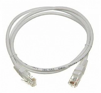 Патч-корд LANMASTER LSZH UTP кат.5e, 1.0 м, серый (LAN-PC45/  U5E-1.0-GY) (LAN-PC45/U5E-1.0-GY)