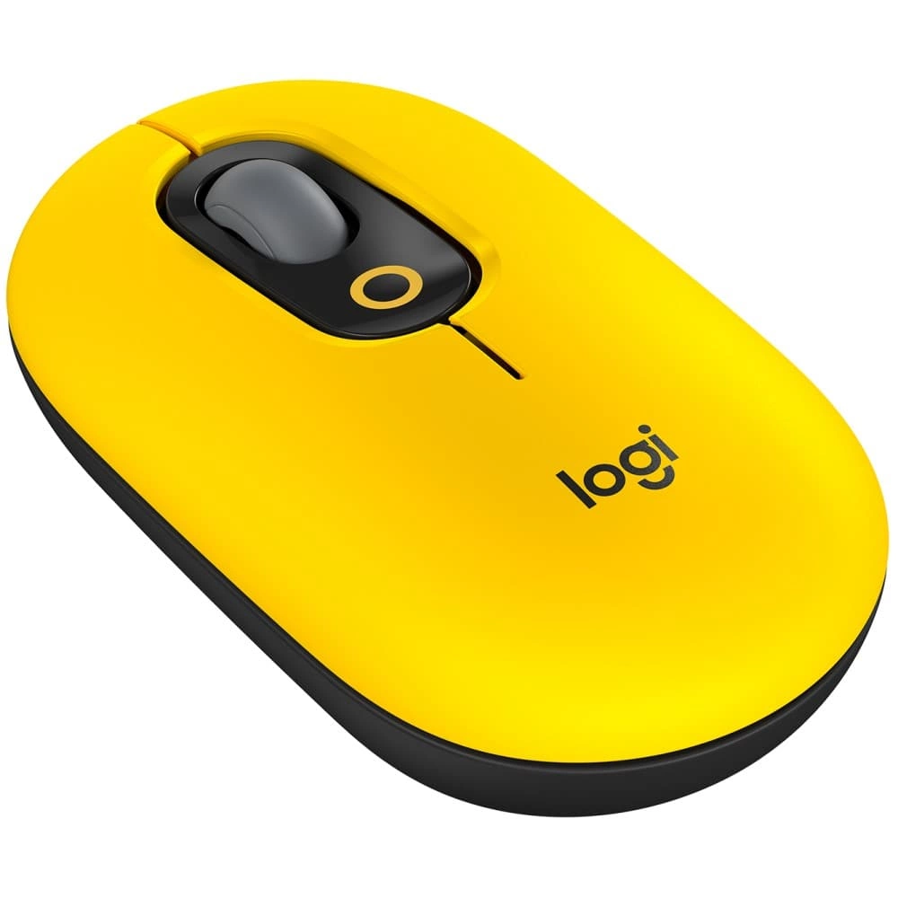 Мышь Logitech POP с кнопкой эмодзи желтая (910-006546)